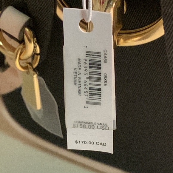 Coach Floral Mini Backpack - Bag Charm/Key Chain - Picture 9 of 9